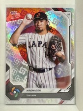 2026 Topps Now WBC #JP09 Hiromi Itoh Logo Refractor Team Set Japan
