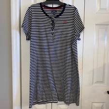 Chaps ladies size 2x striped dress