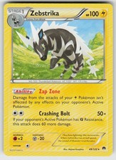 GGC-4 Zebstrika 49/122 Rare XY - BREAKpoint