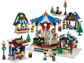 LEGO Creator Exclusive 10235 Winter Village Market | Seasonal Set | Holiday Disp