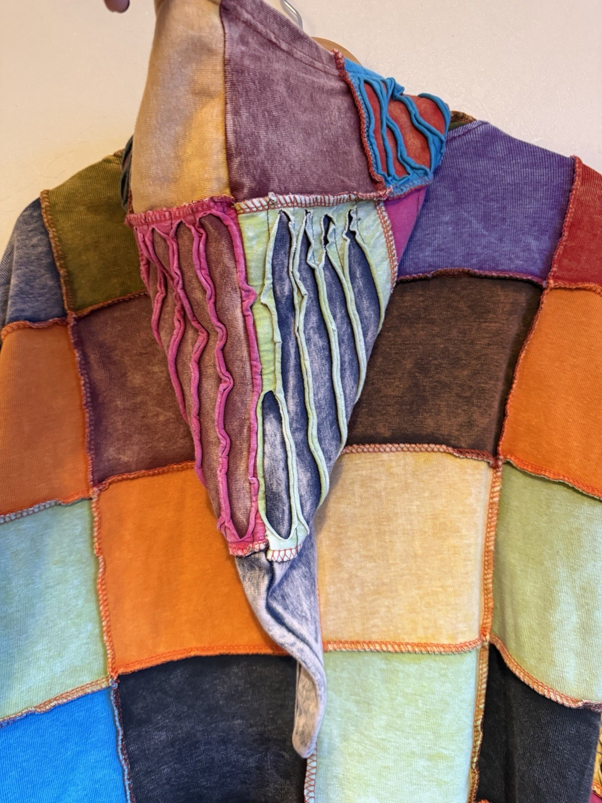 Patchwork Multicolour 100% Cotton Made In Napal H… - image 15