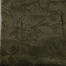Linen-n-Things ORCHARD SCROLL NAPKINS damask 20x20" set of 8 evergreen