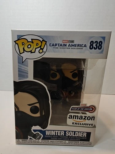 Funko Pop! Marvel Captain America The Winter Soldier #838 Amazon Exclusive