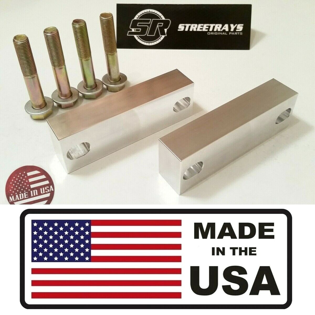 SR Billet Aluminum Sway Bar Drop Bracket Kit for 2-4" Lift Tundra 07-21 2WD 4WD