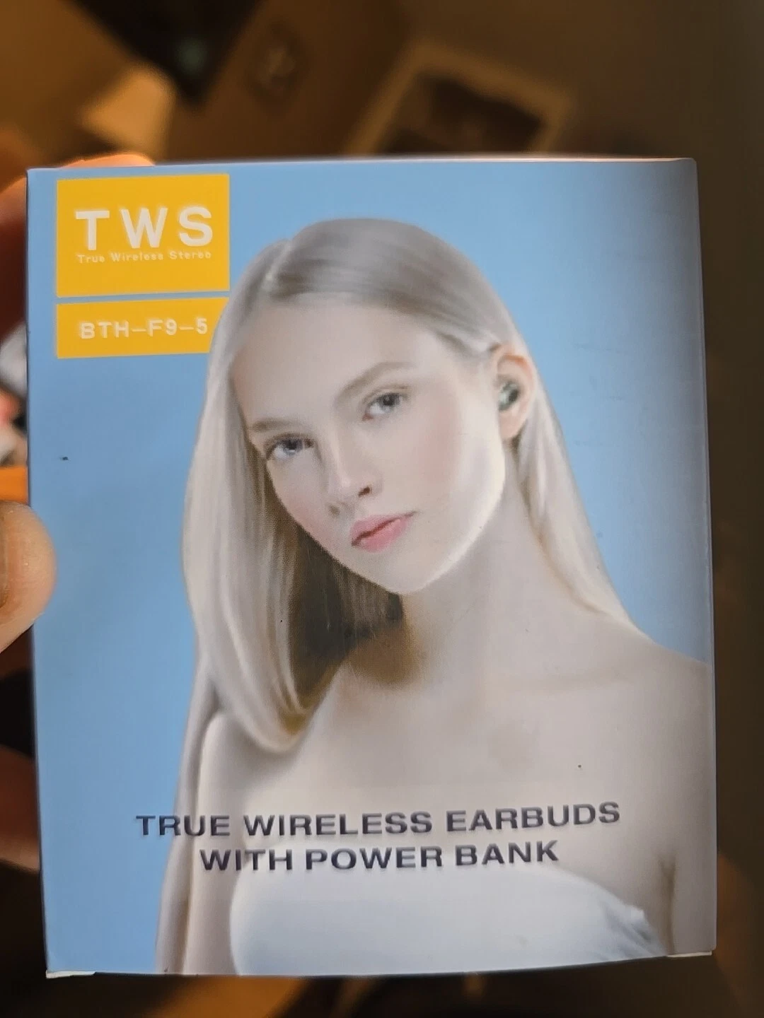 Wireless Earbuds with Large Charging Case and Phone Charging Function