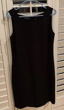 Liz Claiborne Dress Women’s Size 10 Little Black Dress sleeveless EUC Lined