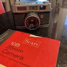 Sears 10B 35mm Camera With Manual 1963