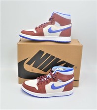 NEW AIR JORDAN 1 ZOOM CMFT WOMEN'S SHOES SIZE 7 HYPER ROYAL RED STONE CT0979-104