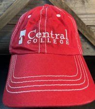Central College Embroidered Logo Cap Hat Strapback Hit Wear Brand