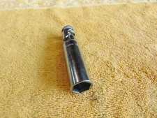 Snap-On Tools USA NEW 3/8" Drive 5/8" Chrome Swivel Spark Plug Socket S9706KFUA