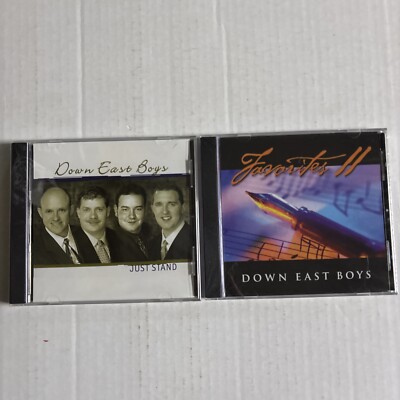 Down East Boys - Just Stand, Favorites II  (lot of 2 CDs) New sealed