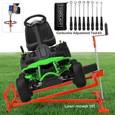 Easy Lawn Mower Jack Lift For Riding Tractors 880 Lbs Capacity Lawn Tractor Lift