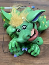 VINTAGE BOZART DAVID OATES DUNSTAN DRAGON MARIONETTE PUPPET TOY 1997