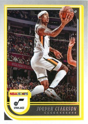 Jordan Clarkson 2022-23 Panini NBA Hoops Basketball Card #219 Utah Jazz 