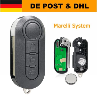 433MHz Funk Schlüssel Für Fiat Ducato 2014 2015 2016 2017 2018 2019 2020 Marelli