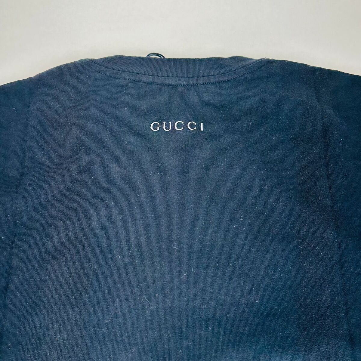 Gucci x Disney Donald Duck Mens Black Heavy Cotton Oversized Gucci x Disney Donald Duck Mens Black Heavy Cotton Oversized