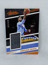 2017-18 Panini Absolute Pre-Game Materials /199 Emmanuel Mudiay #PG-EMD