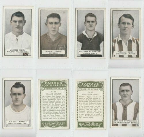 Individual/Type Cards Sport: Football Collectable Gallaher Cigarette Cards