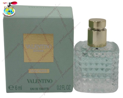 Valentino Donna Rosa Verde 0.2oz/6ml Eau de Toilette Mini New In Box | eBay