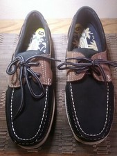 Captiva Classics Mens Leather Loafers - sz 9