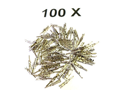 Molex 430310010 Micro-Fit 3.0, Crimp-Stecker,Zinn,AWG 26-30,250V,8,5A, 100 Stück