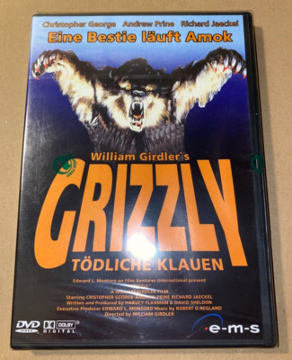 Grizzly - Tödliche Klauen - DVD - TOP rar  Neu & OVP