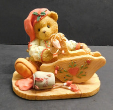 Cherished Teddies 141127 Ginger "Painting Your Holidays With Love" 1995