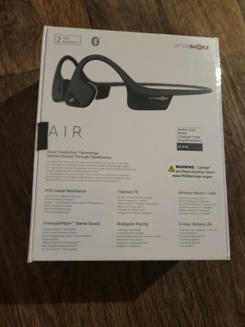 AfterShokz AS650SG Trekz Air Open-Ear 