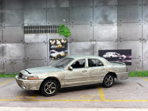 2004 Mercury Marauder Rusty Weathered Custom Greenlight 1/64 Diecast Barn Find - Picture 10 of 15