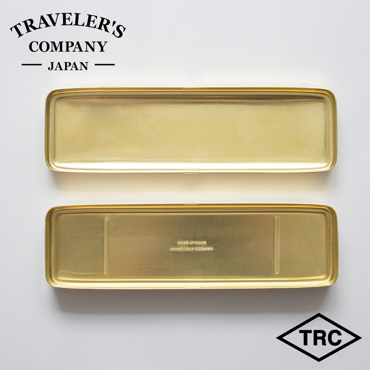 TRAVELER'S COMPANY Compact Solid Brass Pen Case Hand Made in Japan