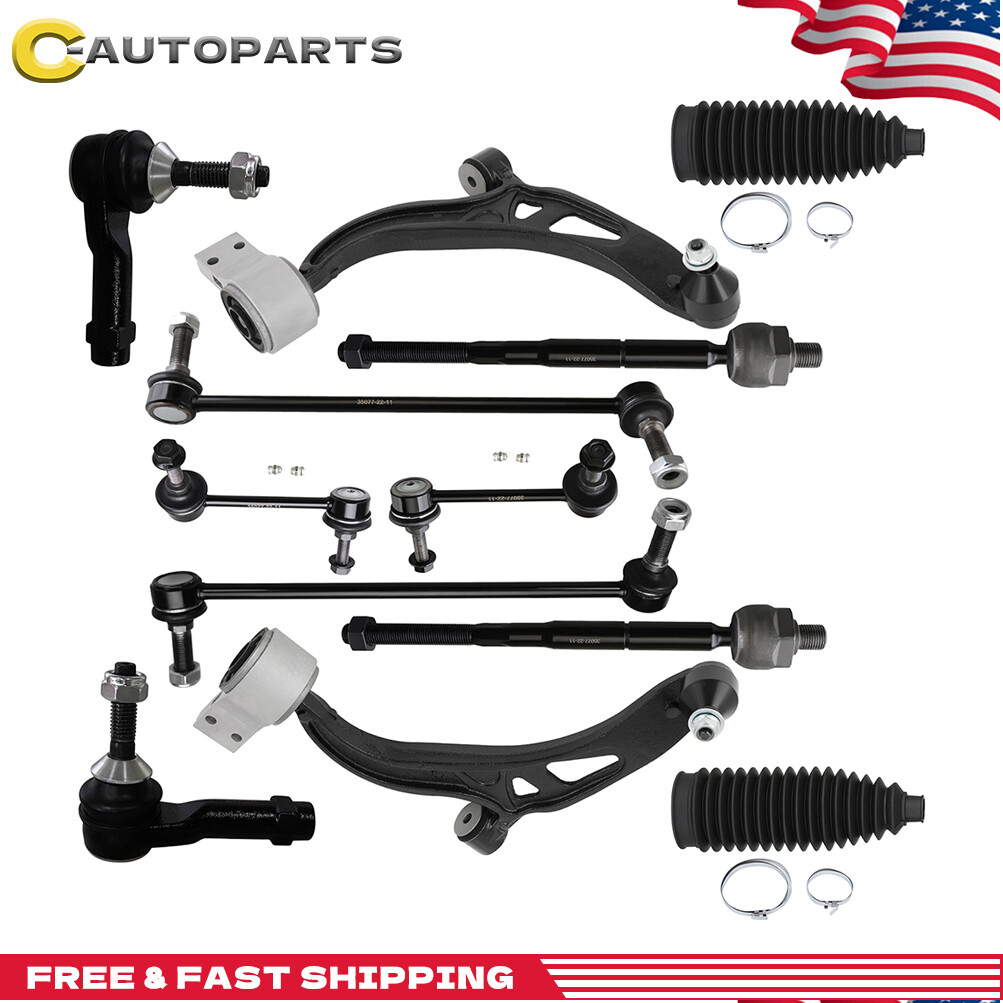 Front Lower Control Arm Ball Joint Tie Rod End For Ford Explorer 11 17 Es800952