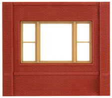 Woodland Scenics Design Preservation Dock Level 20th Century Window ~ HO ~ 30163