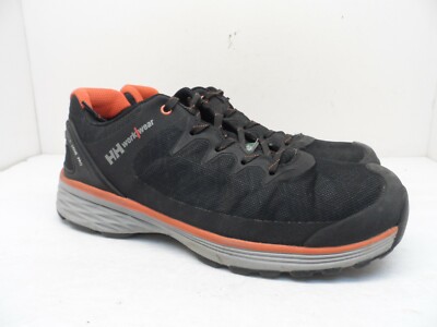 HELLY HANSEN Men's ATCP Welded Athletic Work Shoe HHS194002 Black/Orange 11M