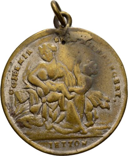Nürnberg Stettner 1817 Medaille Bronze Not  35 mm/ 12,4 g Original  #KQZ203 - Bild 1 von 2