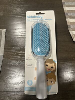 Fridababy Fine or Straight Hair Detangler Toddler Kids Hairbrush