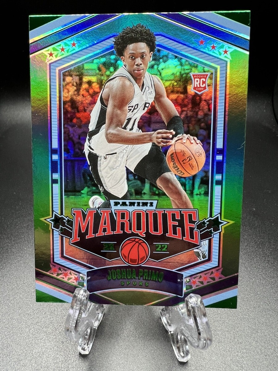 NBA カード JOSHUA PRIMO RC OPTIC GREEN /5 2021-22 Panini Chronicles - Marquee Joshua Primo #337 Green