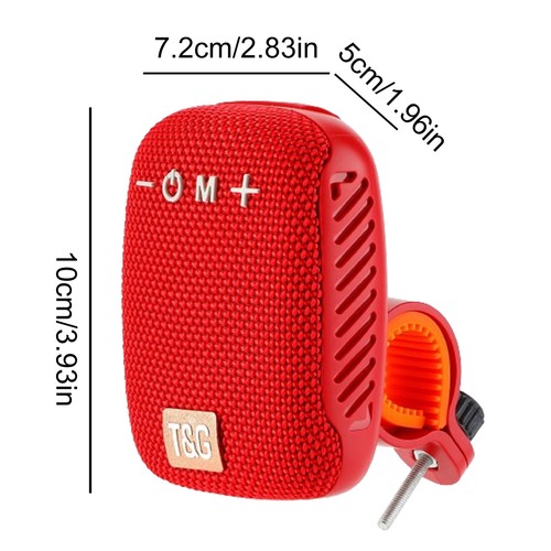 Bike Radio 500mAh Motorcycle Radio Bluetooth Speaker For Cycling Waterproof - Picture 2 of 18