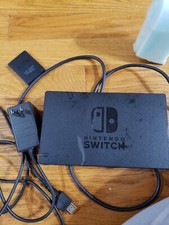 ORIGINAL Nintendo Switch Charging Dock W/ AC Power Adapter---- HDMI Cable--BLACK