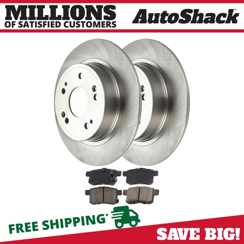 Rear Brake Rotors Pads for 20082017 Honda Accord 20092014 Acura TSX 2