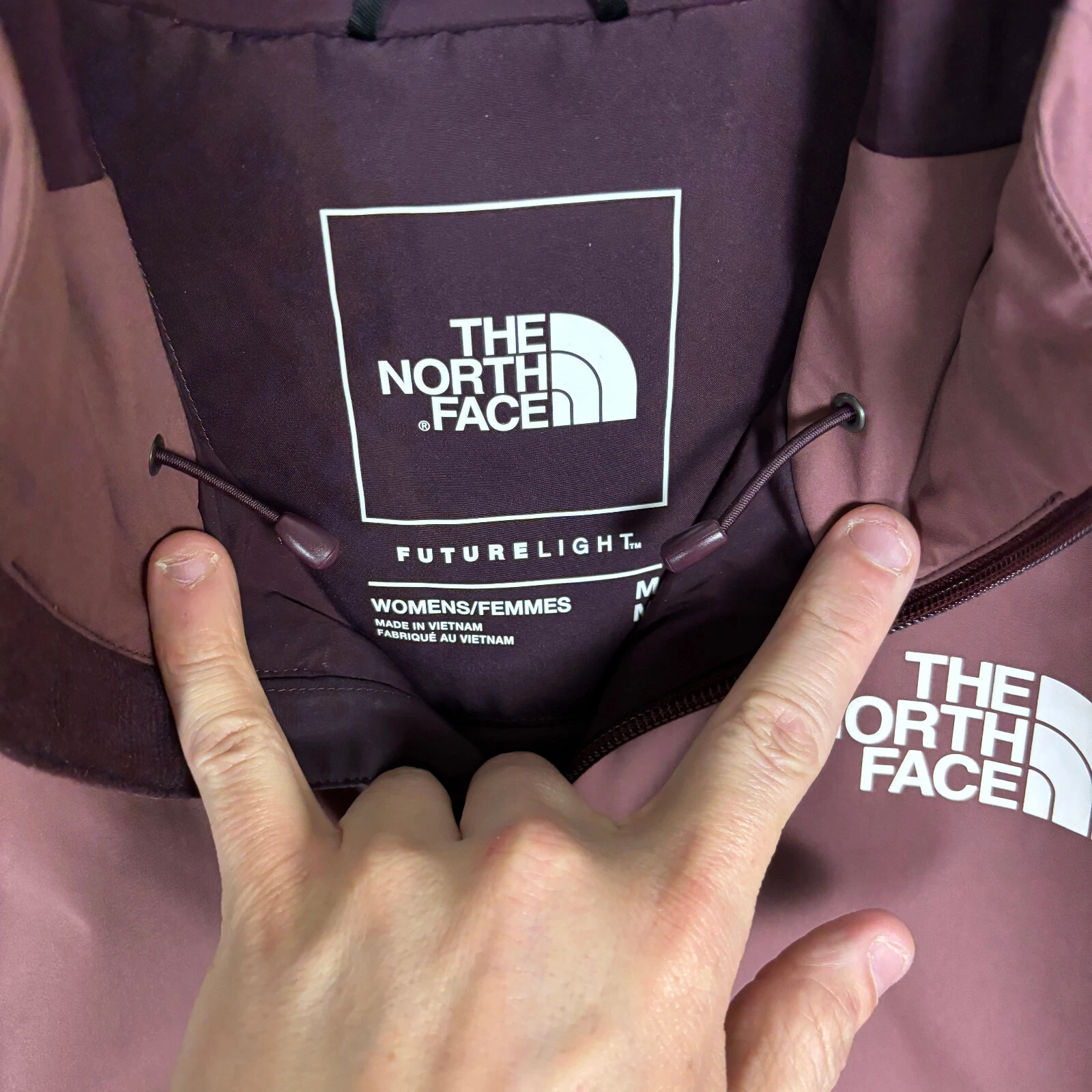 north-face dryzzle futurelight hooded full zip jacket