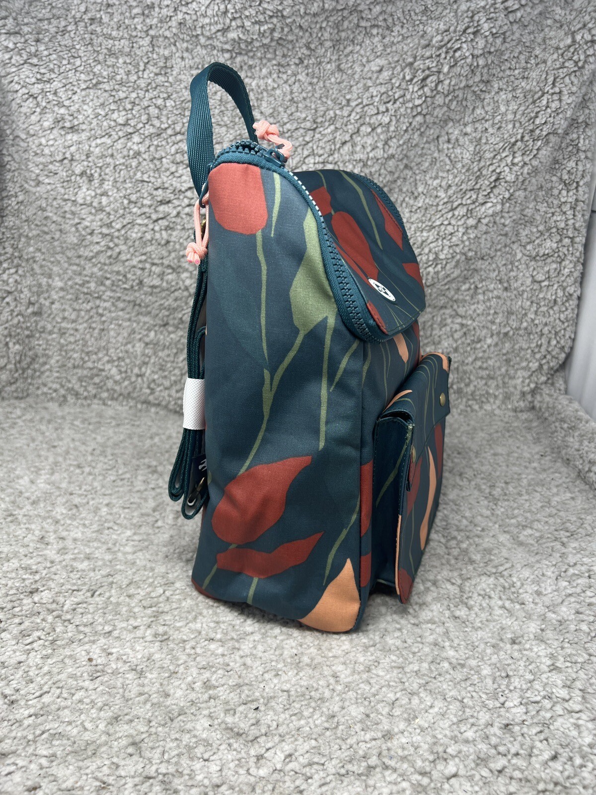 Brakeburn Turning Leaf Rucksack Bag Teal New eBay
