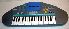 Teclado sintetizador PCM Casio TA-10 Casiotone tamaño mini (cassette no funciona)