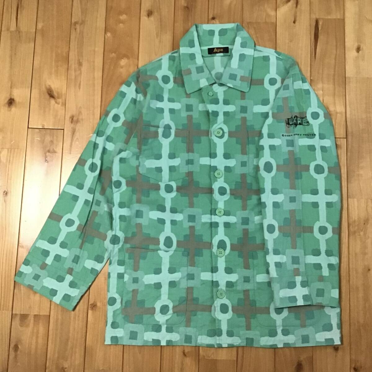 BAPE × Gary Panter Pajamas a bathing ape NIGO Green Size L | eBay