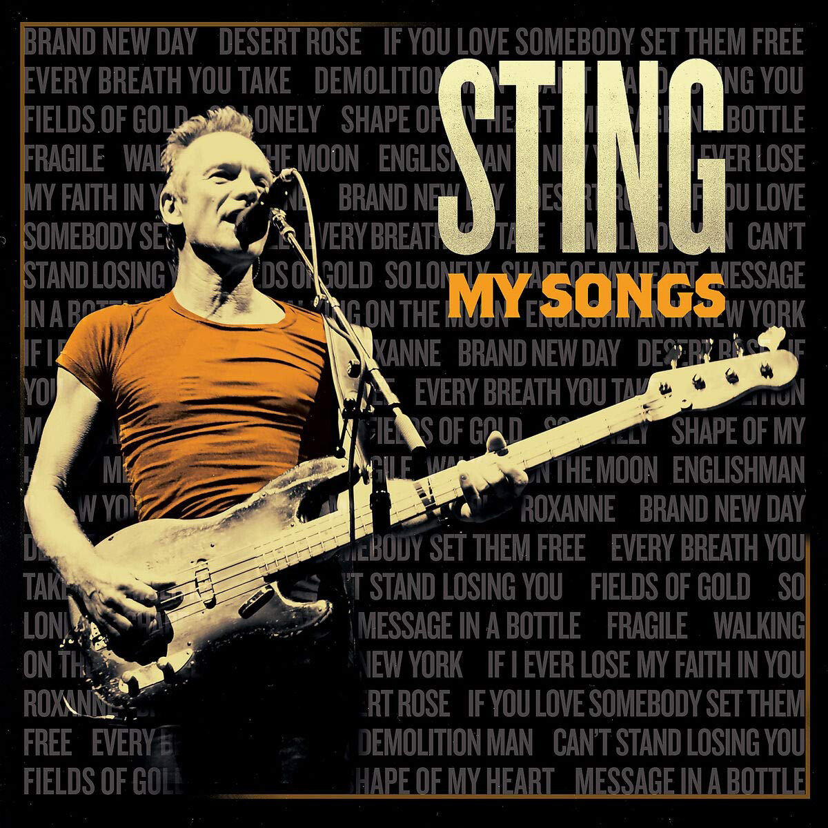 Sting My Songs (Interscope) 2LP Vinyl 12