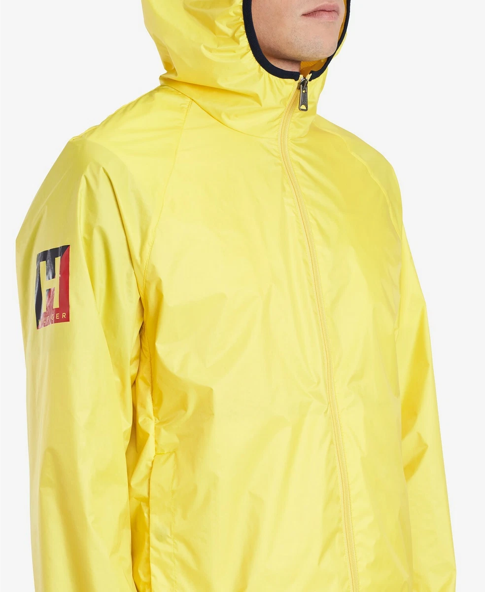 Tommy hilfiger men's hooded rain trench jacket 2025