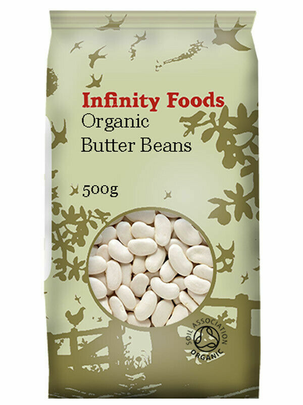 Infinity Organic Butter Beans 500g