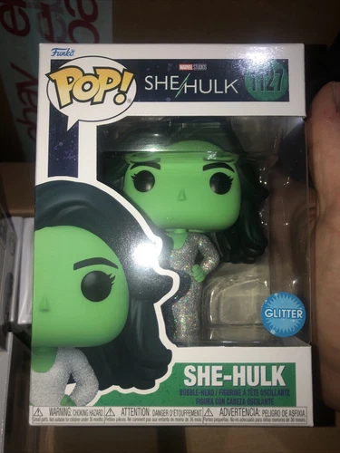 Funko POP! Marvel Studios She-Hulk Gala Look Glitter #1127 NEW