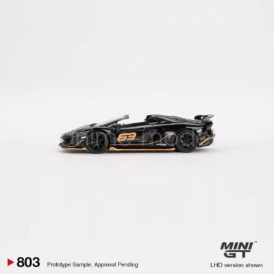 MINIGT 1:64 Model Car Lambor Aventador SVJ Roadster Alloy Die-Cast