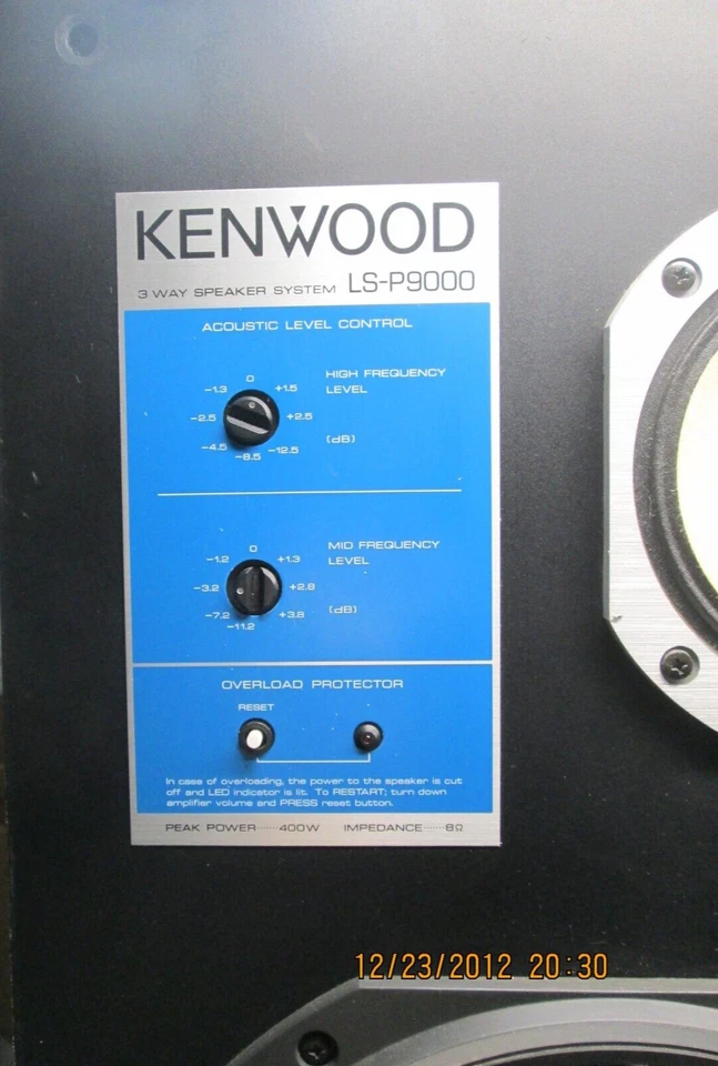 Par de altavoces de pie Kenwood LS-P9000 - Leer Foto 2 de 4