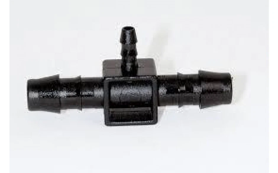 2 Blumat T-Stücke 8x3x8mm für Zufuhr-/Tropfschlauch T-Stück für Tropf-Blumat